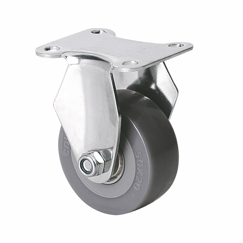 EDL Stainless Steel Mini 2'' 40kg Rigid PU Caster S26702-S262-76