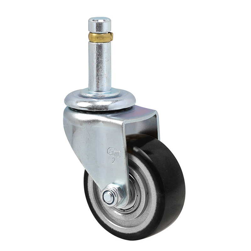 EDL Anti-electrostatic Mini  2''50kg Stem Swivel TPU Caster 26152-A262-86A