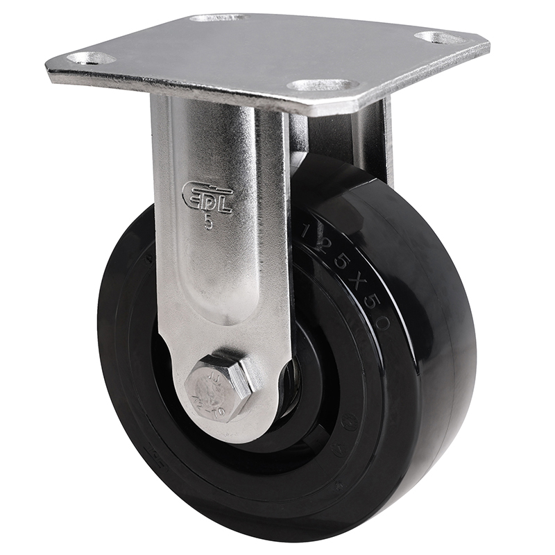 EDL Stainless Steel Heavy 5''350kg Rigid PU Caster S71705-S715-66