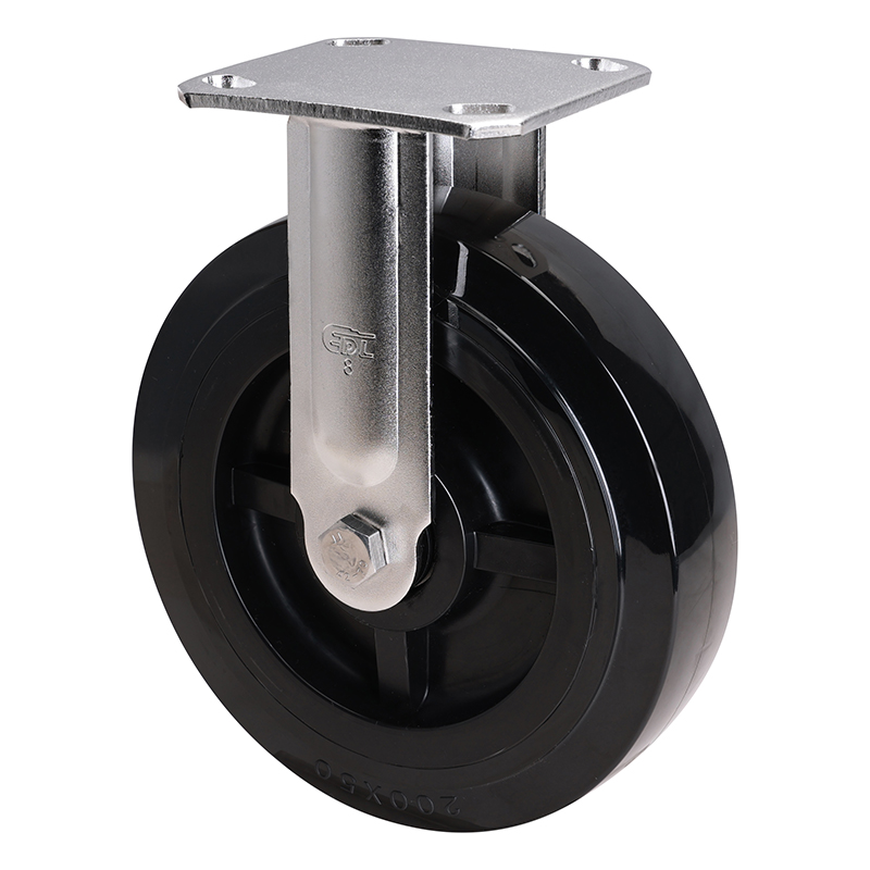 EDL Stainless Steel Heavy 8''420kg Rigid PU Caster S71708-S718-66
