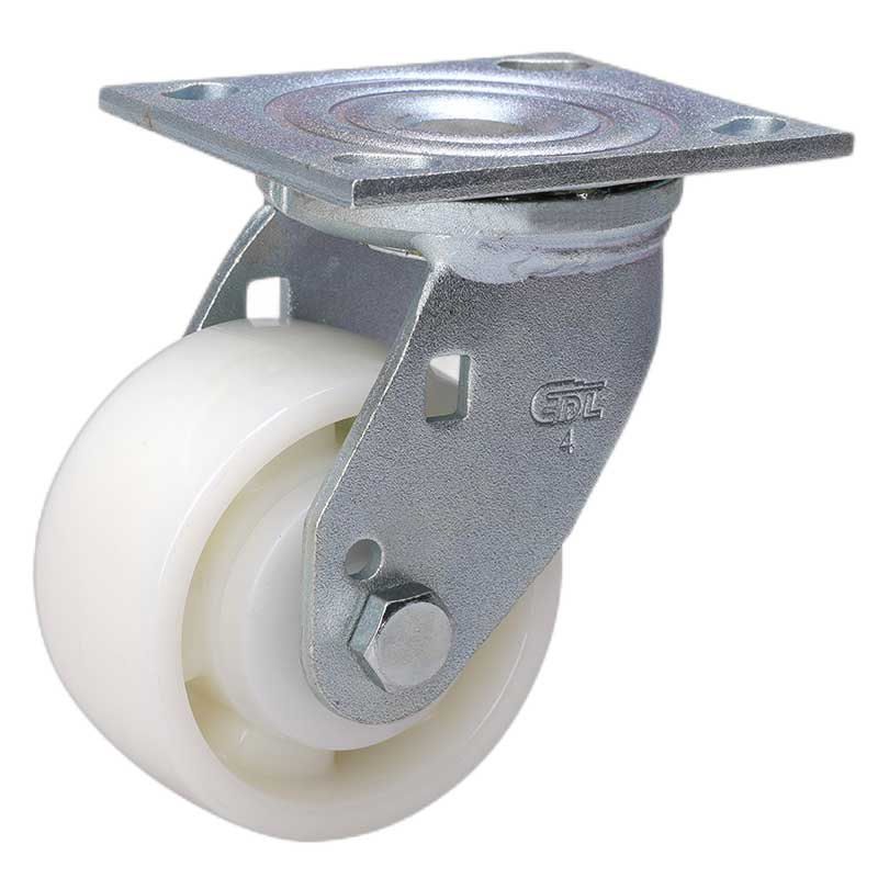 EDL Heavy 4'' 380kg Plate Swivel TPA Caster 73114-734-26