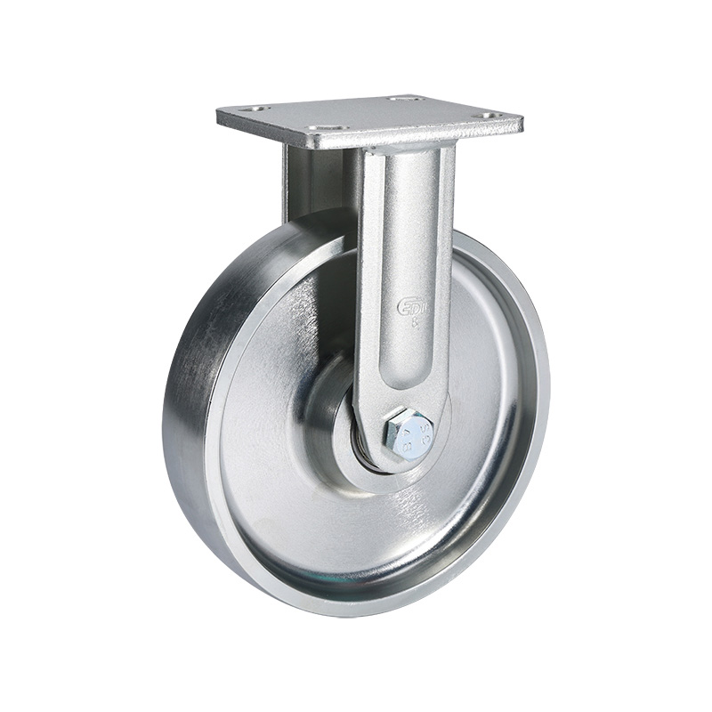 EDL Heavy 8" 1000kg Rigid Carbon Steel Caster 78108-788-96