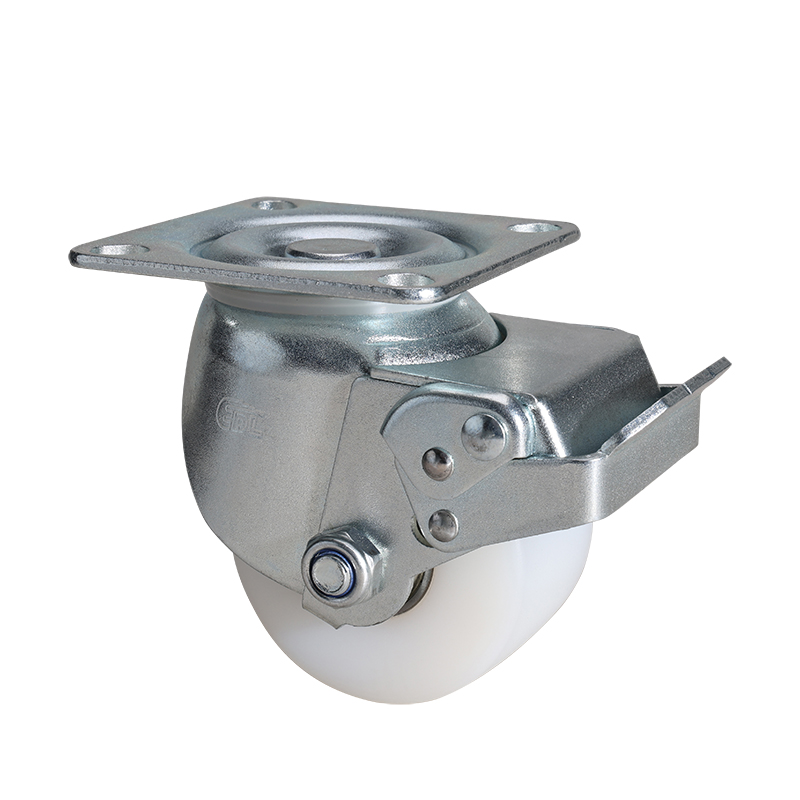 EDL Low Gravity 3" 700kg Plate Brake MC Machine Caster M45123E-M453-26