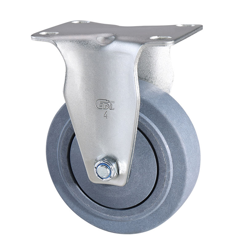 EDL Medium 4'' 110kg Rigid TPE Conductive Caster 50104-C574-57
