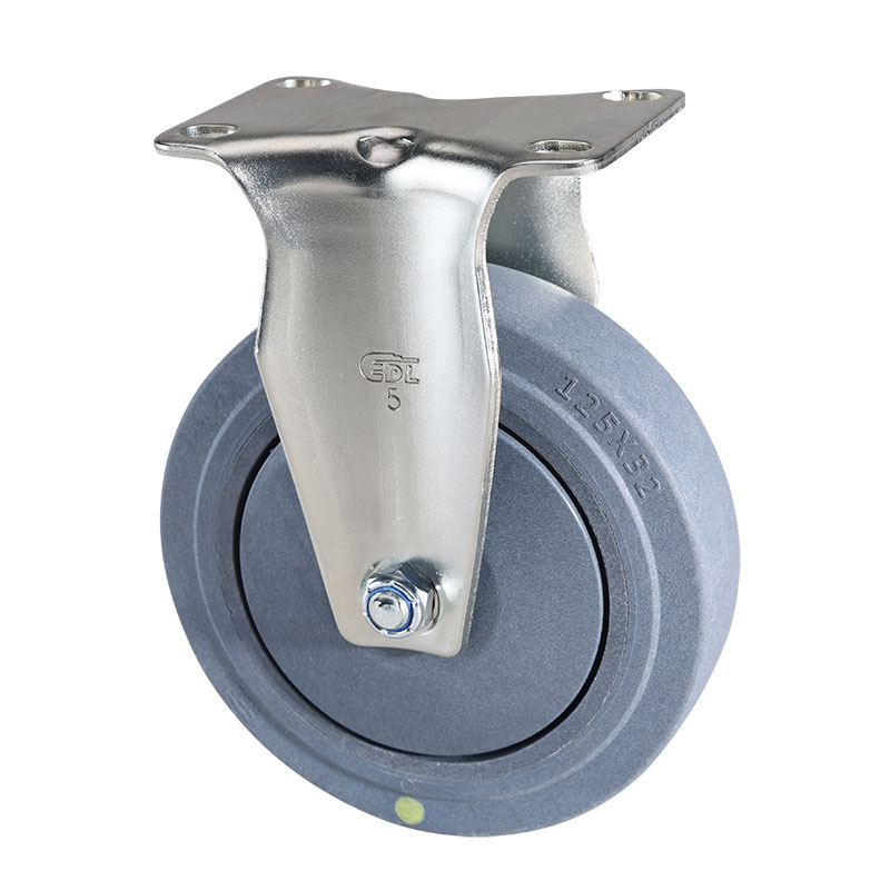 EDL Medium 5'' 130kg Rigid TPE Conductive Caster 50105-C575-57