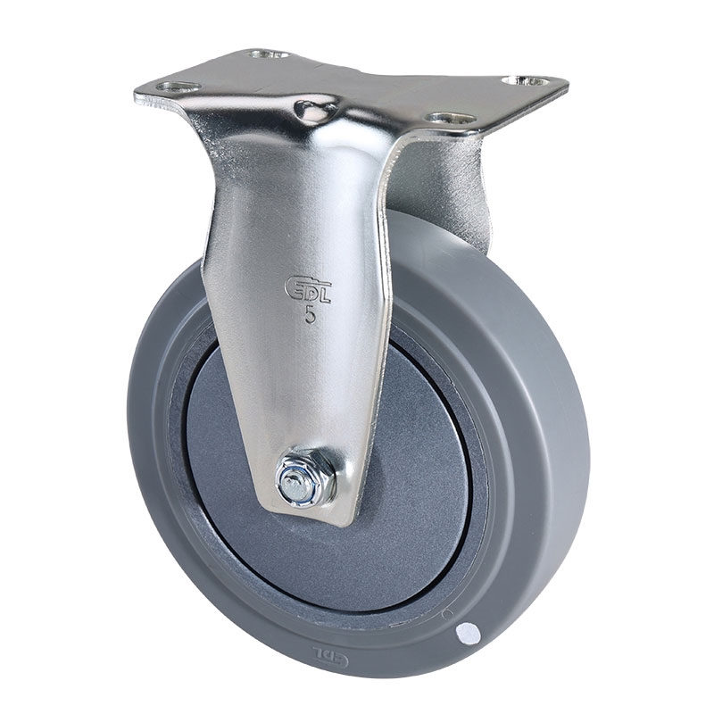 EDL Anti-electrostatic Medium 5'' 130kg Rigid TPE Caster 50105-A575-57
