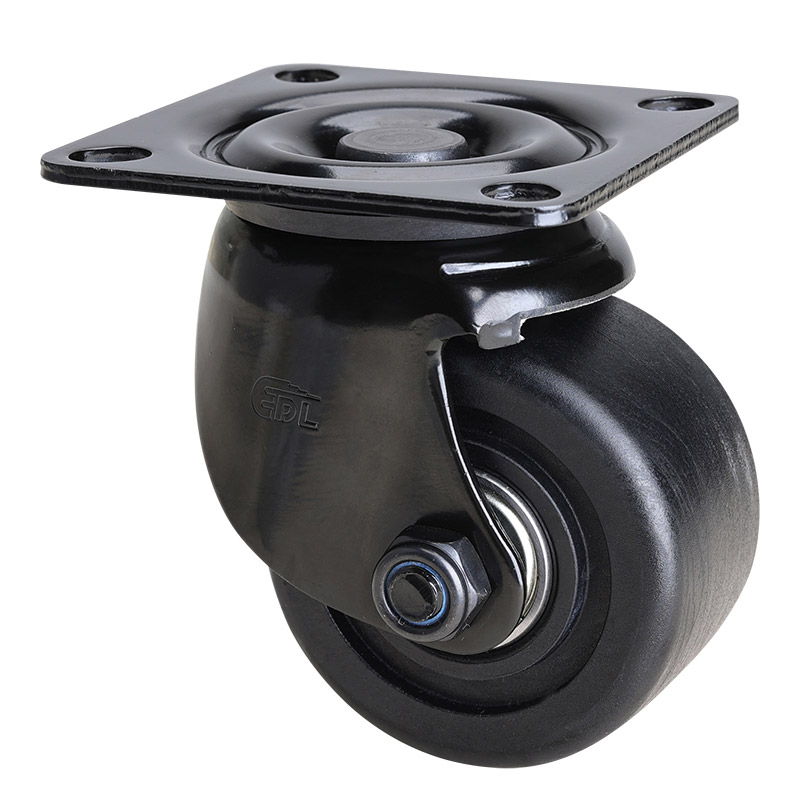 EDL Low Gravity 3" 700kg Plate Swivel PA Machine Caster M45313-M453-16