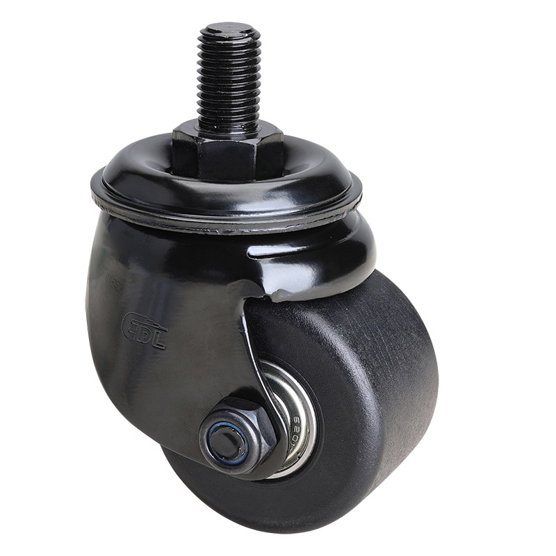 EDL Low Gravity 2.5" 650kg Threaded Swivel PA Machine Caster M453325-M4525-16