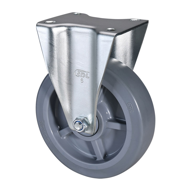 EDL Medium 6" 220kg Rigid TPE Caster 66106-666-56