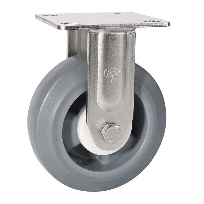 EDL Stainless Steel Heavy 6'' 350kg Rigid TPE Caster S75706-S756-55